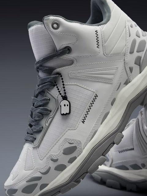 Shoevy Grey Performance Sneakers | Cushioned Outdoor Walking Shoes