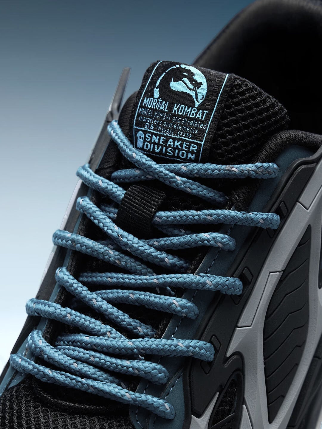 Shoevy Black & Blue Performance Sneakers | Outdoor Trail Lifestyle Shoes