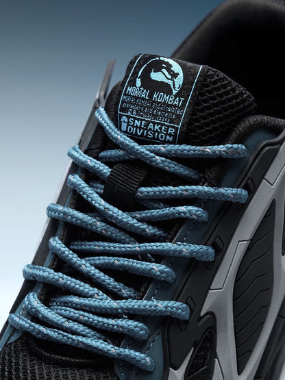 Shoevy Black & Blue Performance Sneakers | Outdoor Trail Lifestyle Shoes
