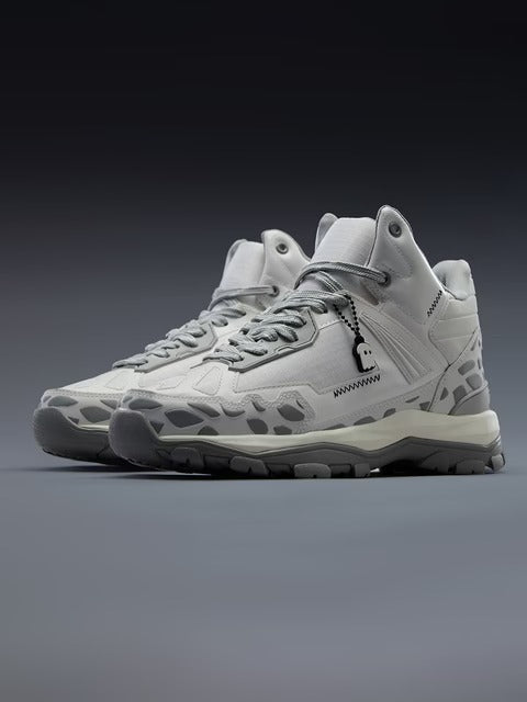 Shoevy Grey Performance Sneakers | Cushioned Outdoor Walking Shoes